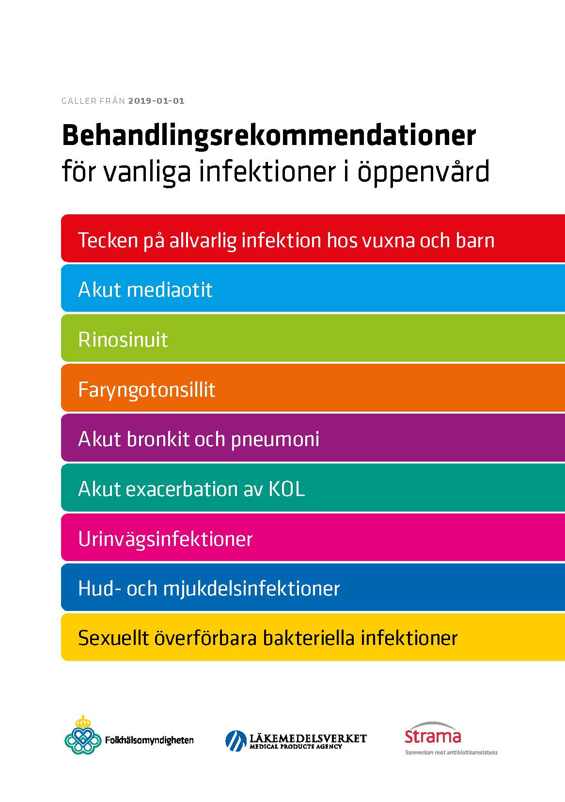 Behandlingsrekommendationer för vanliga infektioner i öppenvård